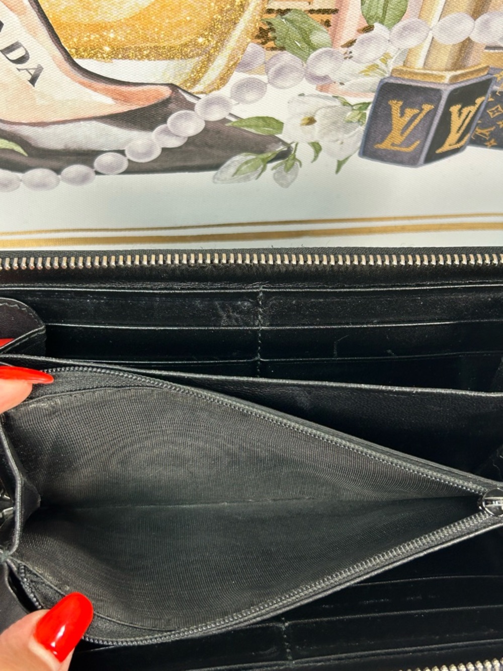 GUCCi GG Imprime Guccissima Leather Zip Around Wallet ππ€ - Picture 12 of 17